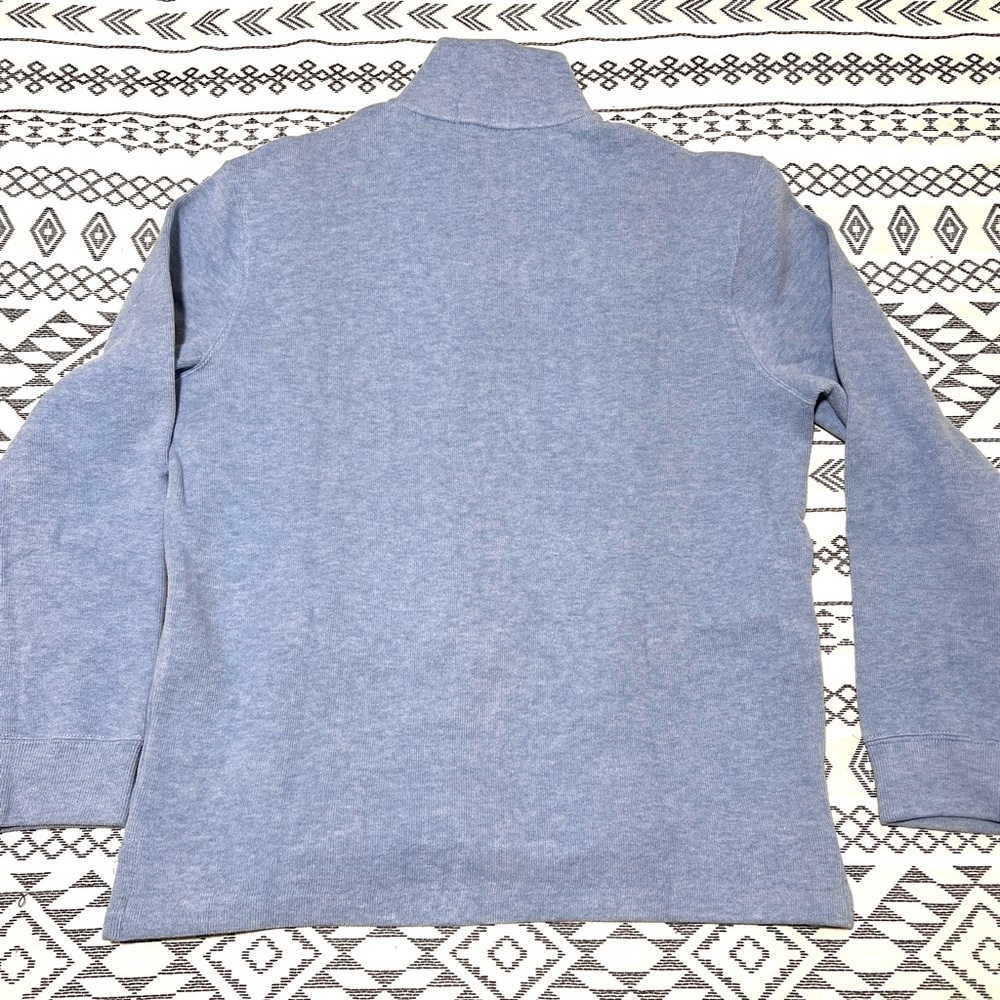 Polo Ralph Lauren 1/4 Zip Sweater - Light Blue - Picture 2 of 3